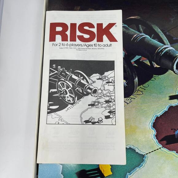Vintage 1975-1980 RISK World Conquest Board Game by Parker Brothers - Picture 6 of 8